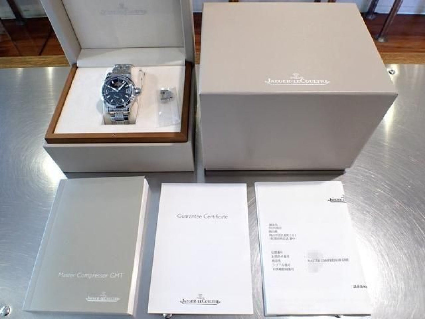 JAEGER LECOULTRE Master Compressor GMT Q1738171 '13 Homme 187949407 hannari-shop