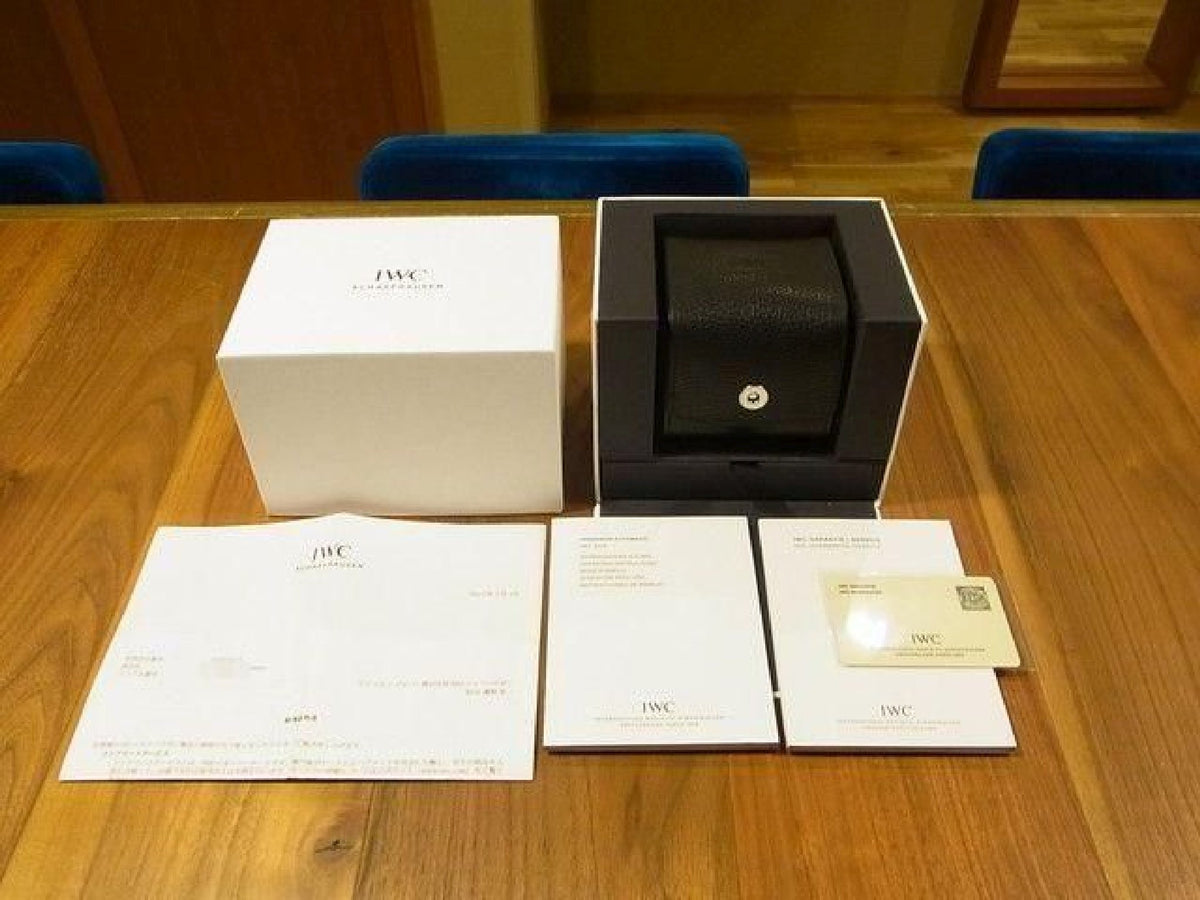 IWC Ingenieur Automatic 40 MM silver IW322801 Sapphire crystal caseback Mens 189299441 hannari-shop