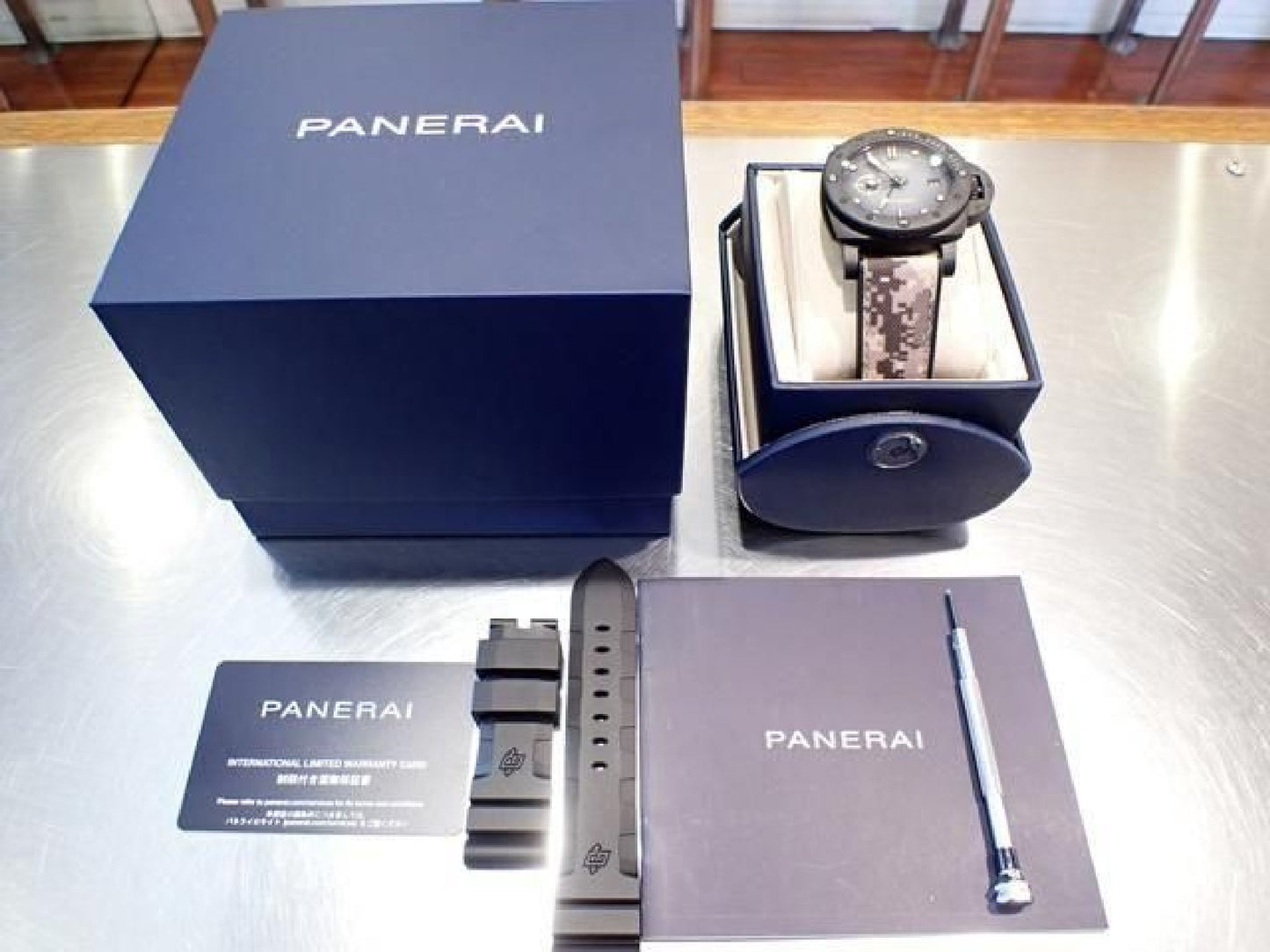 PANERAI Quaranta Quattro GMT Navy Seals Carbotech PAM01513 '25 Uomo 189372849 hannari-shop