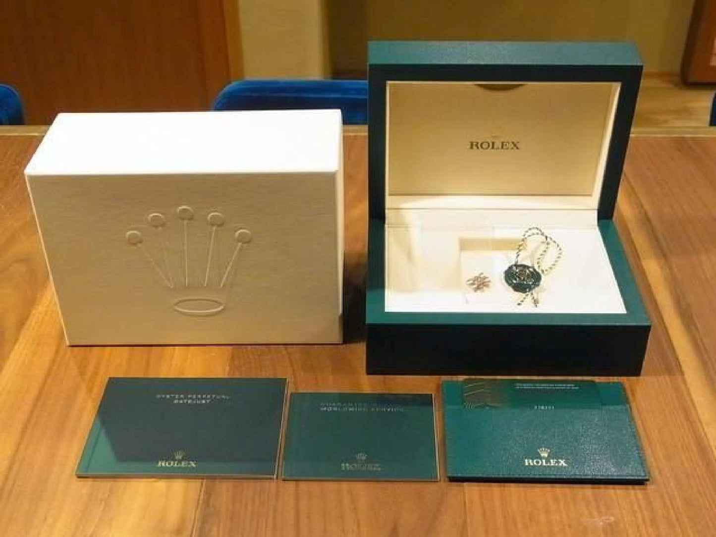 ROLEX Datejust 31 SS x Everose Gold combinatie met bloemmotief 278271 Heren 191629072 hannari-shop