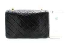 CHANEL Small Single Flap Chain Shoulder Bag Black Quilted Lambskin m99 hannari-shop