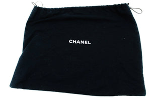 CHANEL Diana Flap Large Silver Chain Shoulder Bag Black Quilted m80 hannari-shop