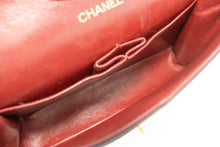 CHANEL Classic Double Flap 10" Chain Shoulder Bag Black Lambskin n05 hannari-shop