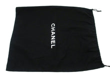 CHANEL Classic Large 11" Chain Shoulder Bag Flap Black Lambskin L95