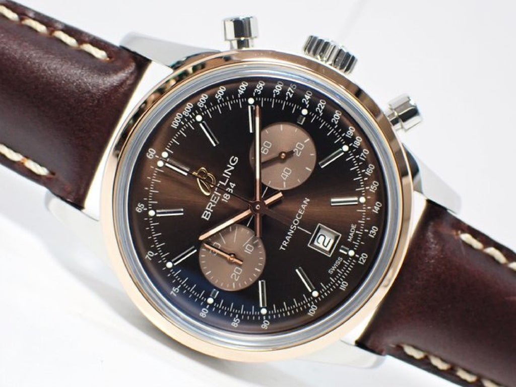 Transocean 38 Leather Strap