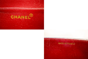 CHANEL Jumbo 13" Maxi 2.55 Flap Chain Shoulder Bag Black Lambskin d66 hannari-shop