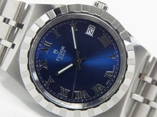 TUDOR 28400 Royal 34 MM blue Roman Mens 172296570 hannari-shop