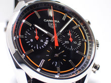 TAG HEUER Carrera Calibre02 Chronograph orange Gradation Genuine goods Mens 174751870 hannari-shop