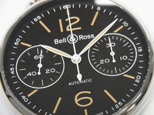 BELL & ROSS WW1 Chronograph Monopusher black Dial Mens 178327157 hannari-shop