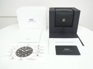 IWC Pilot's watch Automatic 41 black Aces IW326905 Mens 180017754 hannari-shop