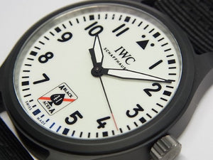 IWC Pilot's watch Automatic 41 black Aces IW326905 Mens 180017754 hannari-shop