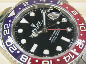 ROLEX GMT MasterII red blue bezel Oyster Bracelet 126710BLRO unused Mens 180260015 hannari-shop