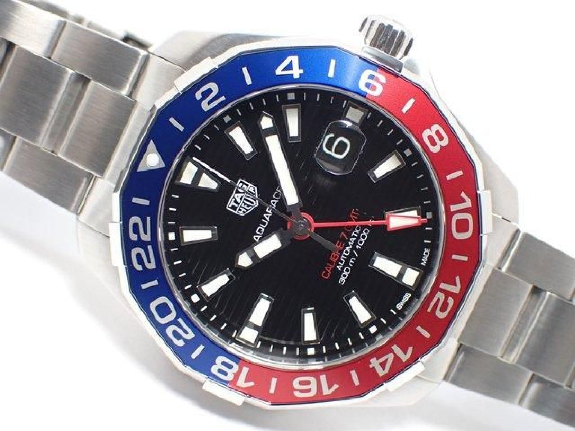 TAG HEUER Aquaracer Calibre7 GMT 43 MM '21 Herre 180304927 hannari-shop