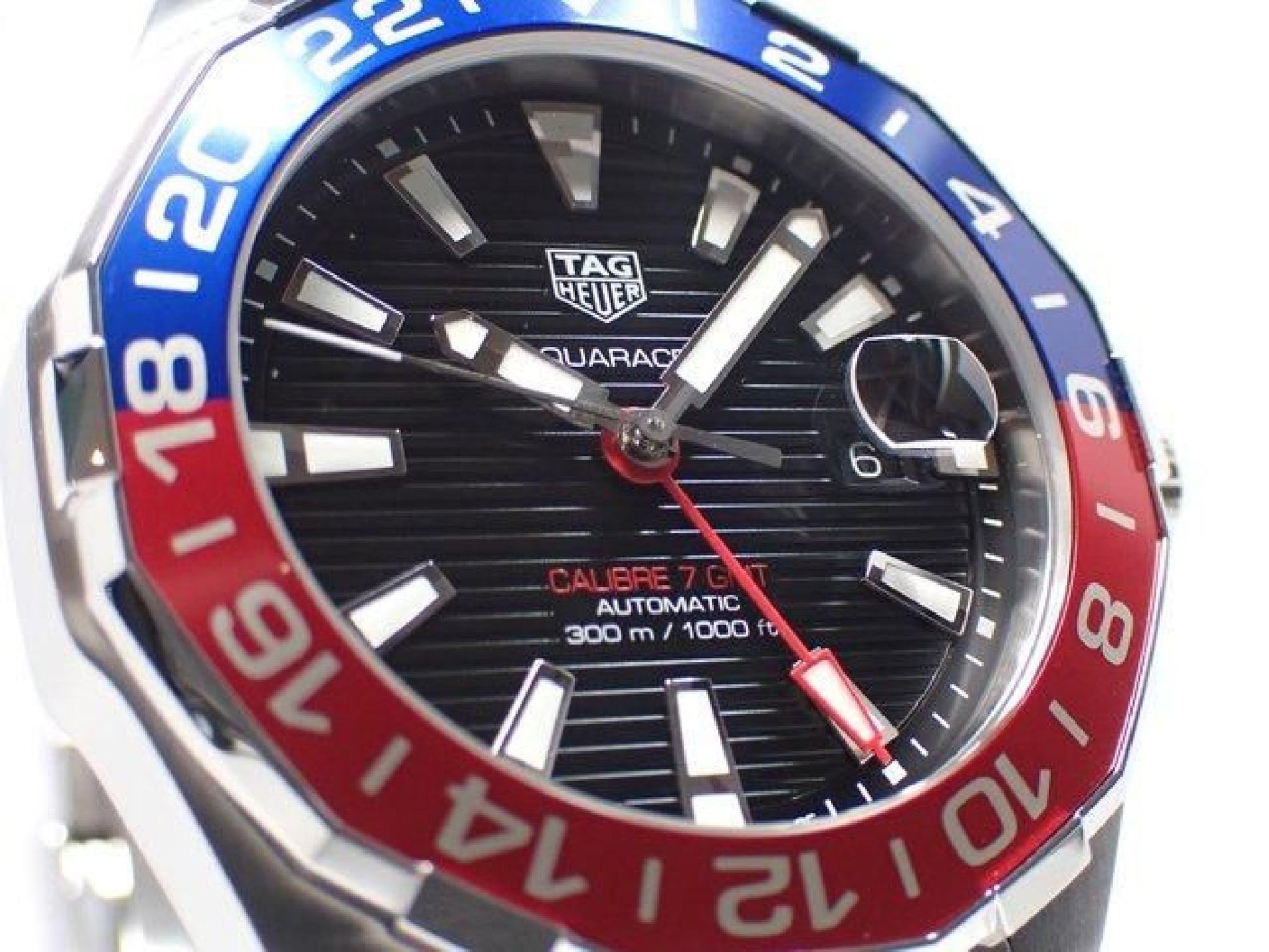 TAG HEUER Aquaracer Calibre7 GMT 43 MM '21 Herre 180304927 hannari-shop