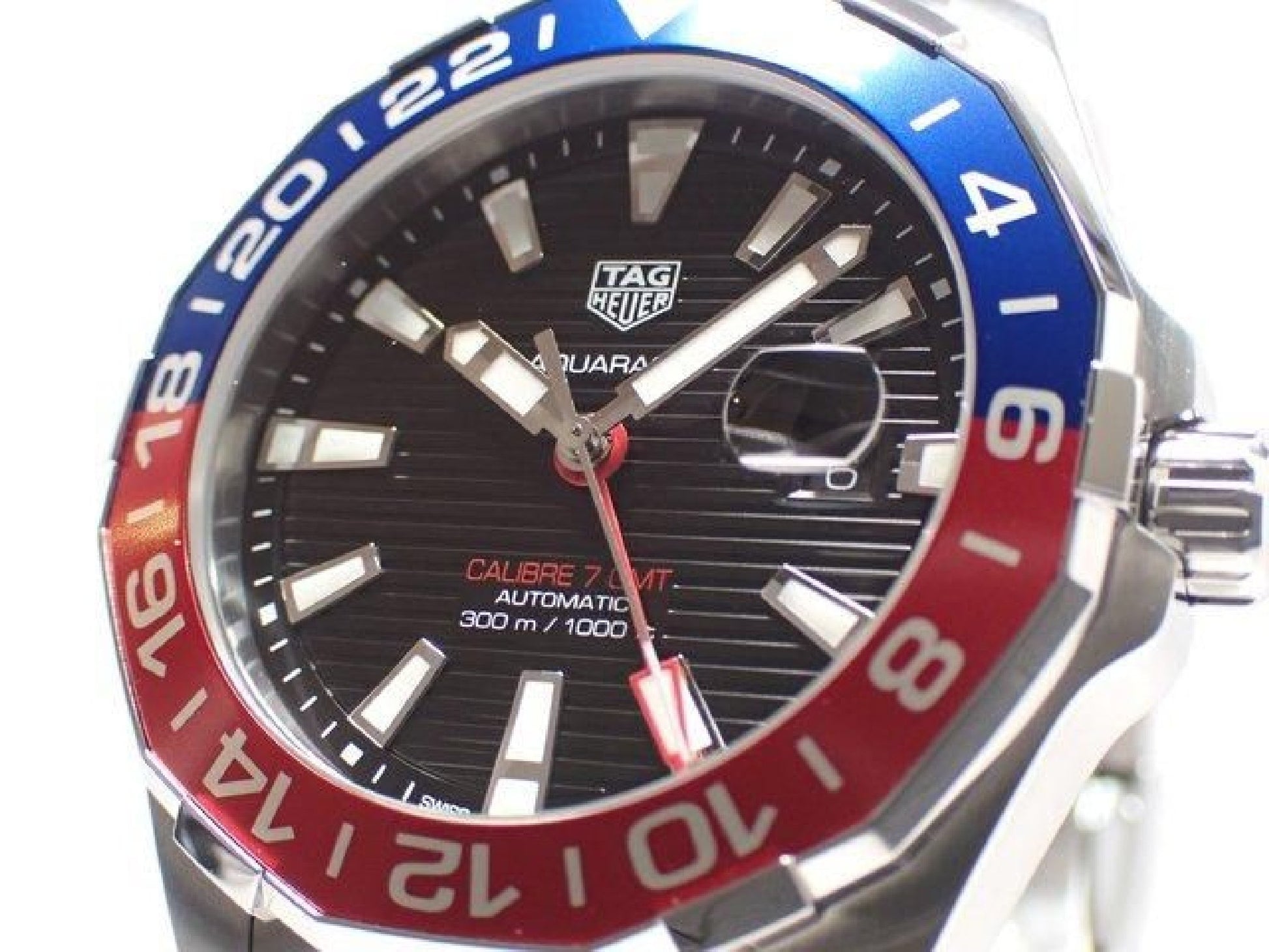 TAG HEUER Aquaracer Calibre7 GMT 43 MM '21 Herre 180304927 hannari-shop