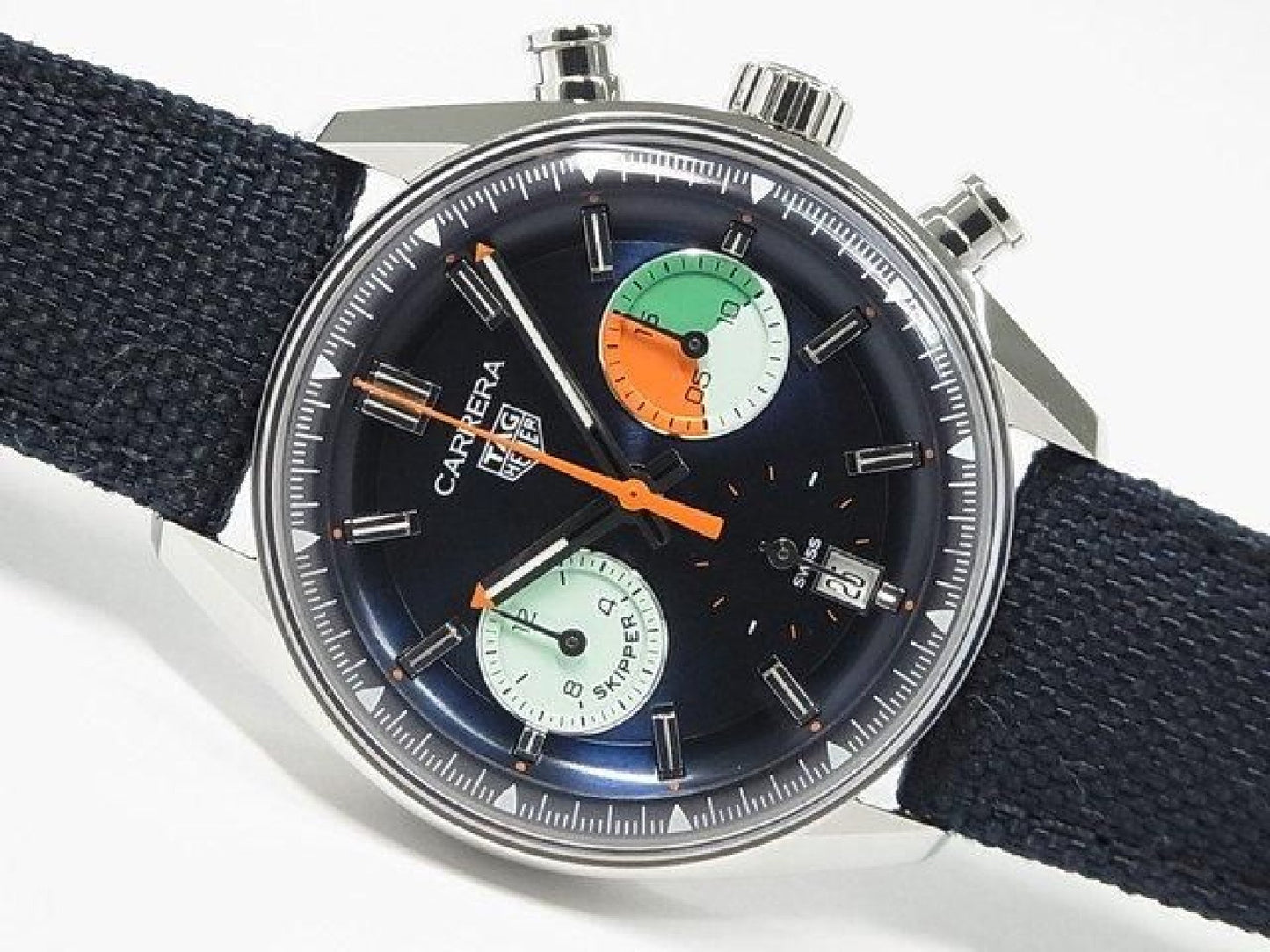 TAG HEUER Carrera Chronographe Skipper CBS2213.FN6002 Article authentique Homme 180365896 hannari-shop