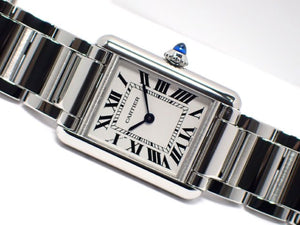 CARTIER Tank Must SM stainless bracelet '21 Womens 180689645 hannari-shop