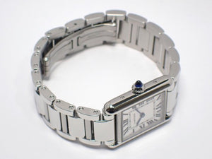 CARTIER Tank Must SM stainless bracelet '21 Womens 180689645 hannari-shop