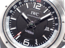 IWC Ingenieur dual time zone black IW324402 Genuine goods Mens 180834404 hannari-shop