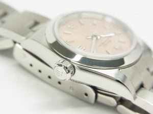 ROLEX Oyster PERPETUAL pink3 6 9 Womens Ref.76080 Womens 181248026 hannari-shop