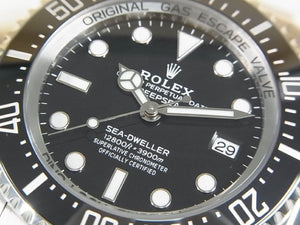 ROLEX Sea-Dweller Deepsea black 136660 '23 purchased Mens 181748655 hannari-shop