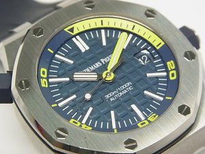 AUDEMARS PIGUET Royal Oak Offshore Diver blue Dial 15710ST Mens 181836356 hannari-shop