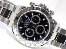 ROLEX Daytona stainless black M series '08 purchased Mens 181918794 hannari-shop