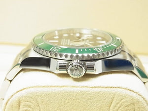 ROLEX Submariner date green bezel 126610LV '21 purchased Mens 181944298 hannari-shop