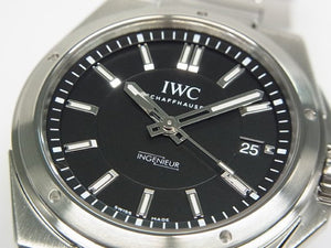 IWC Ingenieur Automatic black Dial IW323902 Mens 181944611 hannari-shop