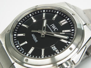 IWC Ingenieur Automatic black Dial IW323902 Mens 181944611 hannari-shop