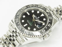 ROLEX GMT Master II gray/ black bezel 126710GRNR Jubilee Mens 182003508 hannari-shop