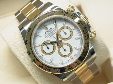 ROLEX Daytona SS xYG combination white 126503 unused Mens 182114293 hannari-shop