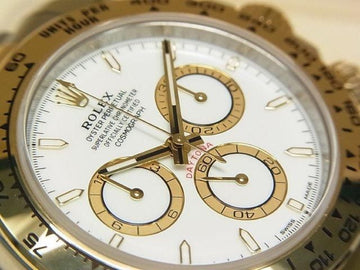ROLEX Daytona SS xYG combination white 126503 unused Mens 182114293 hannari-shop