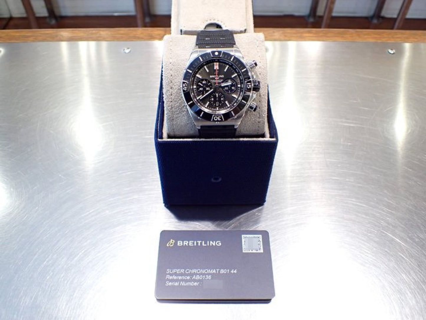 BREITLING Super Chrono Mat B01 44 '23 Homme 182405256 hannari-shop