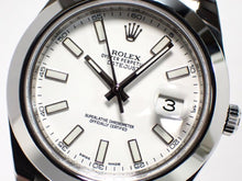 ROLEX Datejust II white Dial 116300 Genuine goods Mens 182743152 hannari-shop