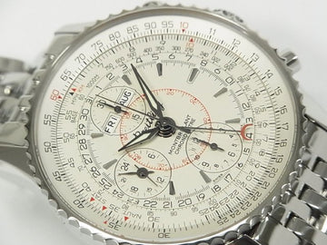 BREITLING Montbrillant Datora silver Dial A2133012/G518(A21330) Mens 182826335 hannari-shop