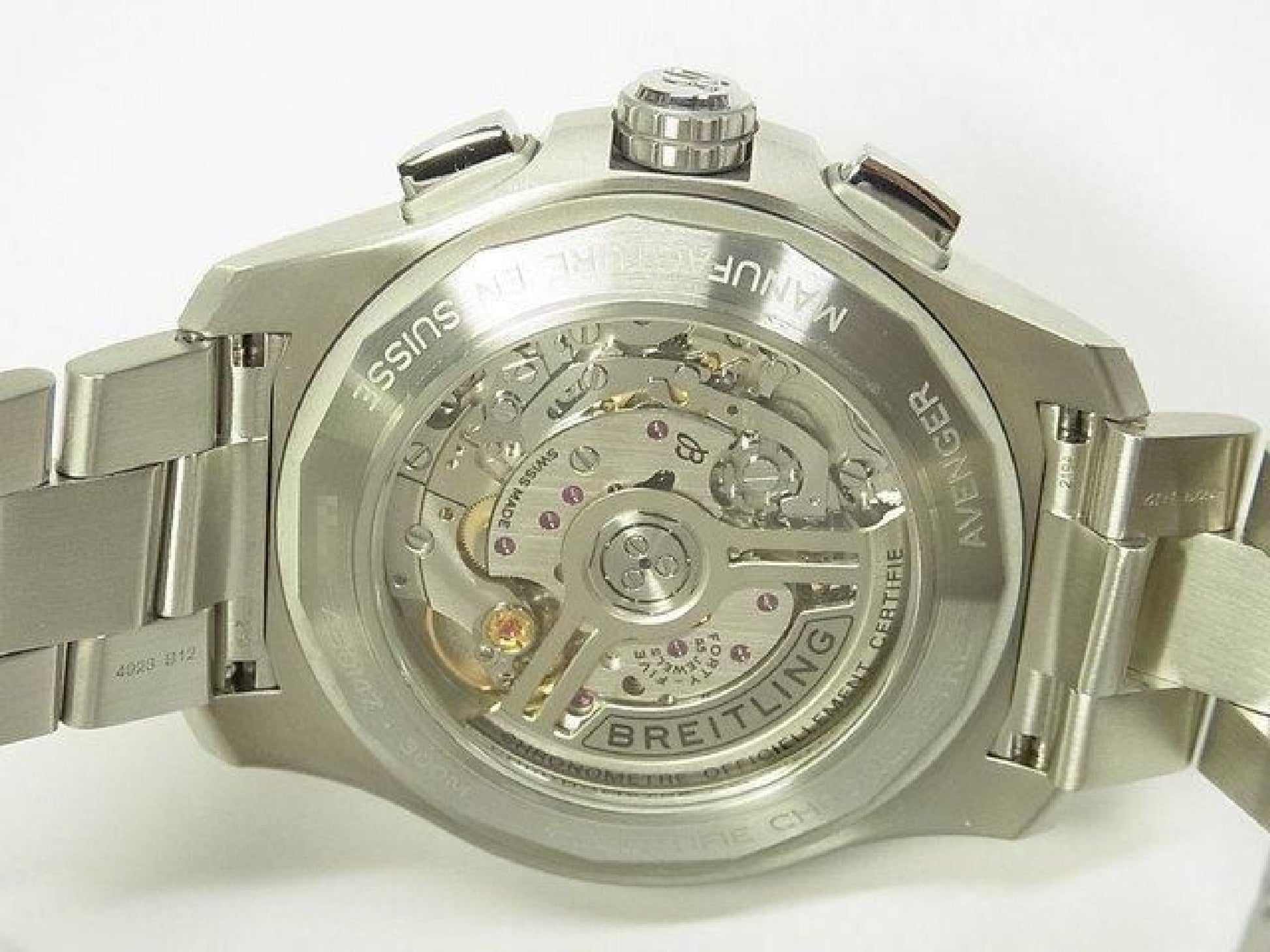 BREITLING Avenger B01 Chronograph 44 AB0147101A1A1 Heren 183047097 hannari-shop