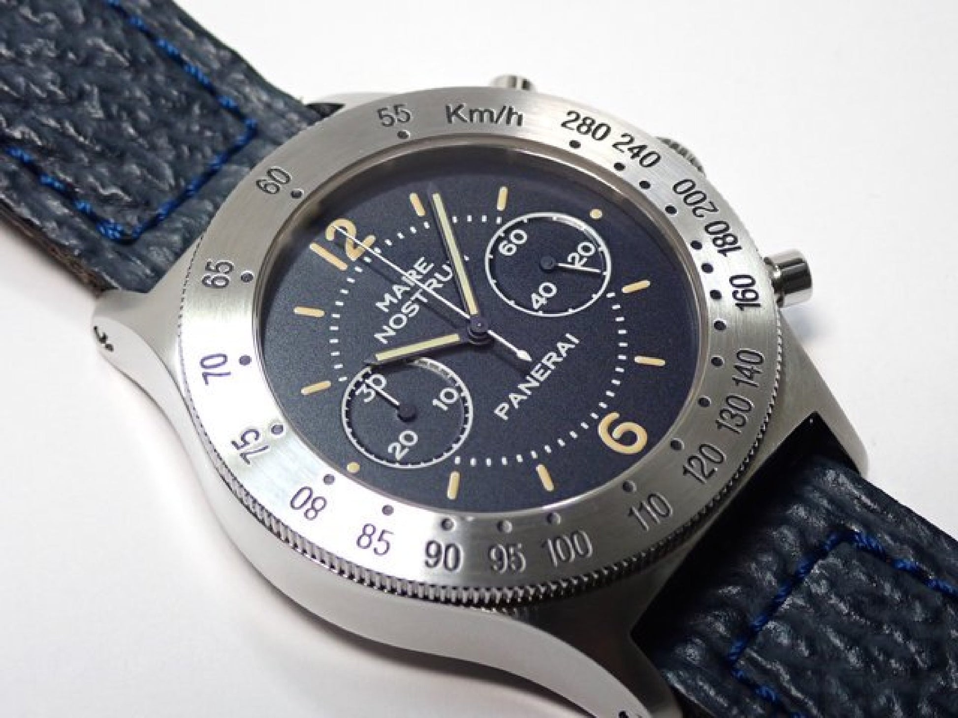 PANERAI Mare Nostrum blå 5218-301A '93 Herre 183381501 hannari-shop