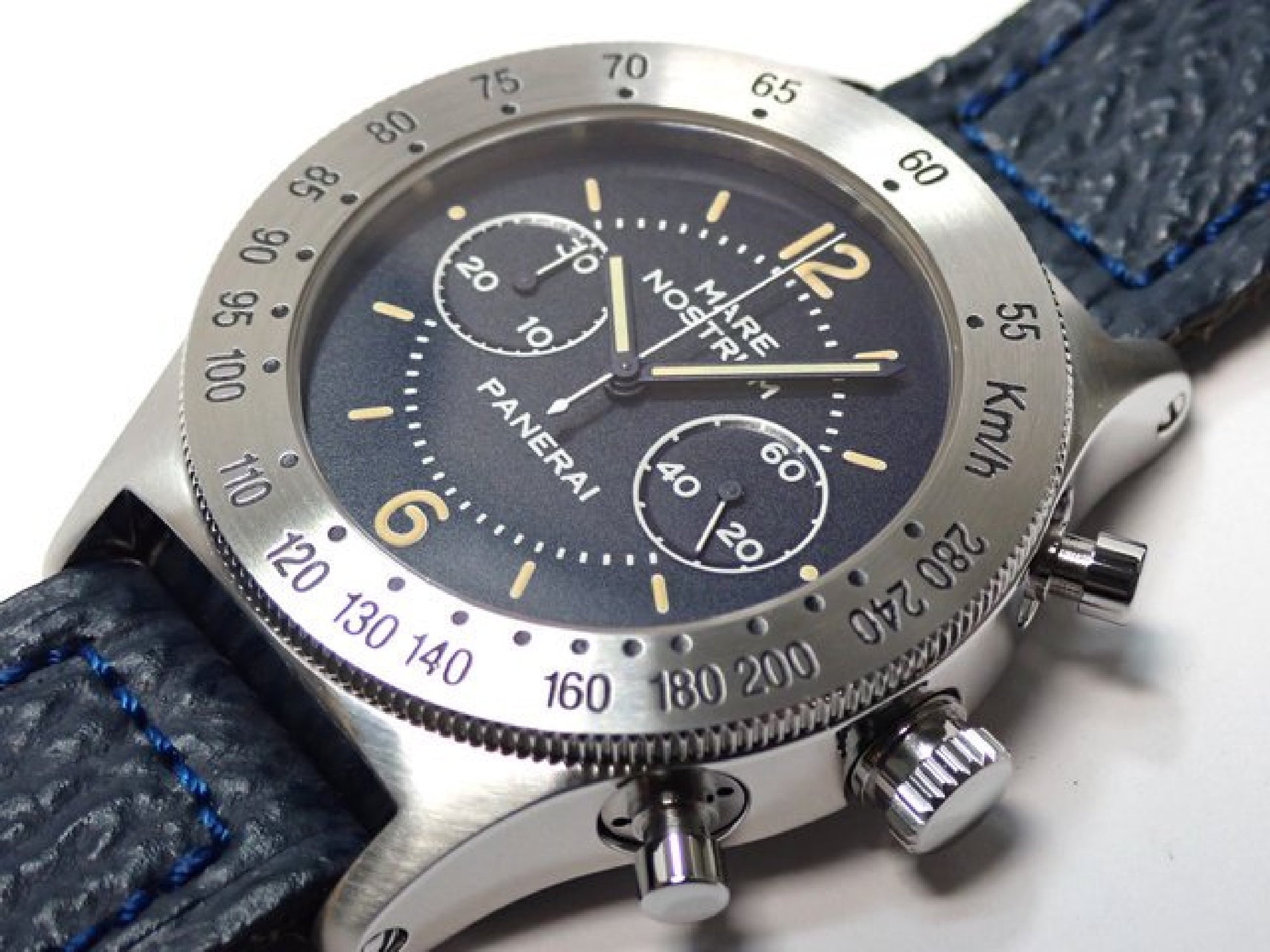 PANERAI Mare Nostrum blå 5218-301A '93 Herre 183381501 hannari-shop