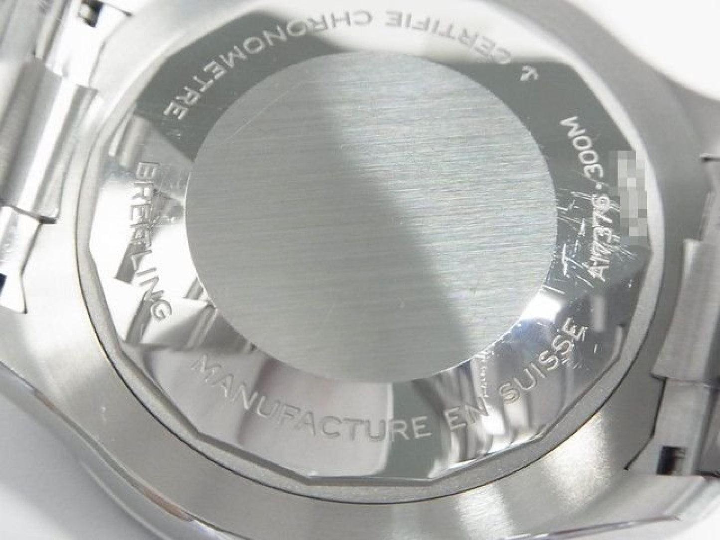 BREITLING Superocean Automatic 44 turquoise blue A17376 Heren 183537117 hannari-shop