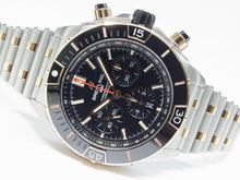 BREITLING Super Chrono Mat B01 44 SS x red gold black Mens 183687531 hannari-shop