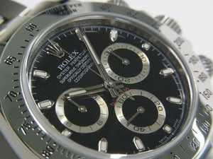 ROLEX Daytona black Dial 116520 V series Genuine goods Mens 183808042 hannari-shop
