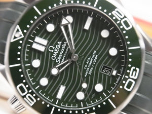 OMEGA SEA MASTER Divers300M Master Chrono meter green 210.32.42.20.10.001 Mens 183819157 hannari-shop