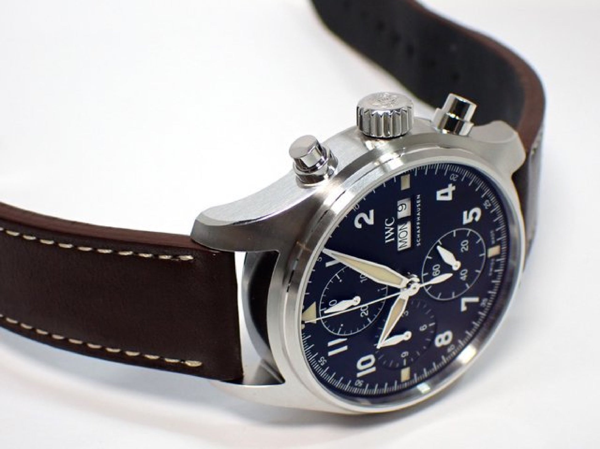Montre d'aviateur IWC Chrono Spitfire IW387901 '19 Homme 184053602 hannari-shop