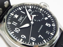 IWC large Pilot's watch 46 MM black IW500912 Genuine goods Mens 184485670 hannari-shop