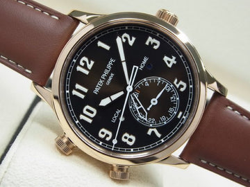 PATEK PHILIPPE Calatoraba Pilot's Travel Time 18KRG 5524R-001 unused Mens 184578856 hannari-shop