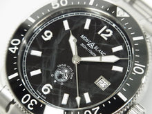 MONTBLANC 1858 Iced Sea Automatic date Ref.MB129371 rubber belt  Genuine goods Mens 184607294 hannari-shop