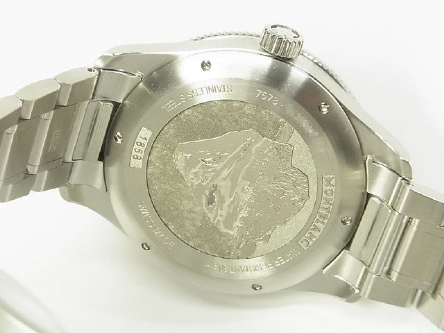 MONTBLANC 1858 Iced Sea Automatique date Réf.MB129371 bracelet caoutchouc Article authentique Homme 184607294 hannari-shop