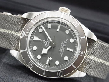 TUDOR Black Bay Fifty-Eight 925 fabric strap 79010SG leather strap Mens 184790700 hannari-shop