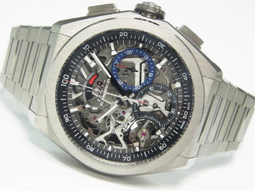 ZENITH Defy El Primero 21 Titanium 95.9000.9004/78.M9000 Genuine goods Mens 184800968 hannari-shop